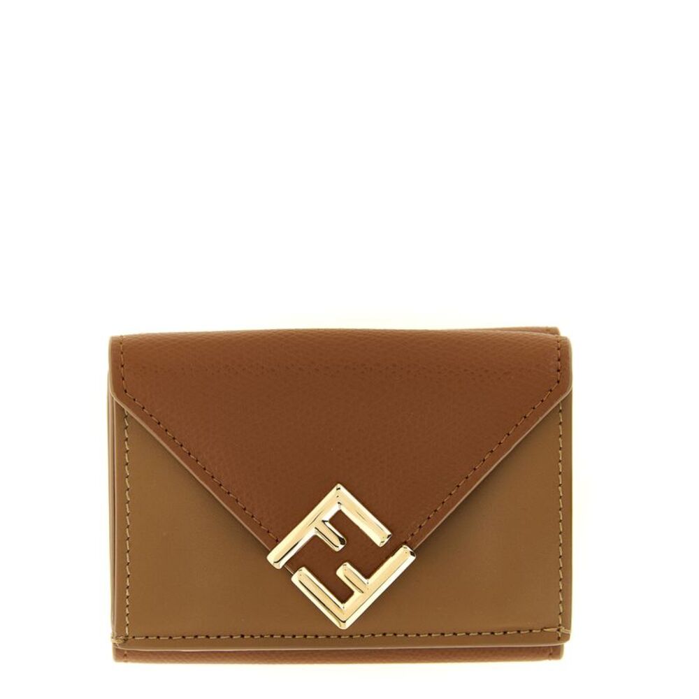 Fendi Brown Calfskin Women's Cardholder